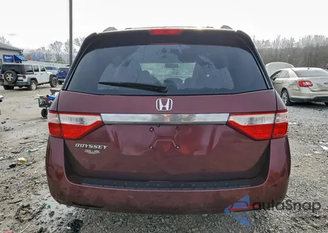 2011 Honda Odyssey Exl z USA, uszkodzony, nr VIN 5FNRL5H63BB049878